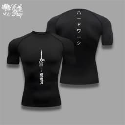 Toji Compression Shirt Sportswear Gymwear Gym Jujutsu Kaisen Compressions Anime Fushiguro Clothing Zenin Muscles