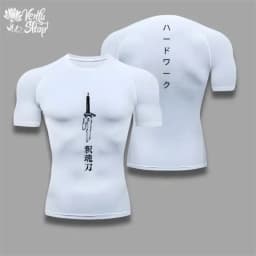 Toji Compression Shirt Sportswear Gymwear Gym Jujutsu Kaisen Compressions Anime Fushiguro Clothing Zenin Muscles