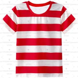 Girl's T-Shirt Rainbow Stripe Summer Casual Short Sleeve Tees Round Neck Kids Top Outdoor Adult Children's Clothing T-shirt