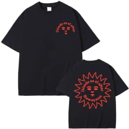 Rawayana Donde Es El After Album Print T-shirts Men's Clothes Fashion Hip Hop T Shirt High Quality Casual Short Sleeves T Shirts