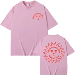 Rawayana Donde Es El After Album Print T-shirts Men's Clothes Fashion Hip Hop T Shirt High Quality Casual Short Sleeves T Shirts