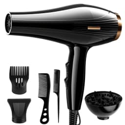 New High-Power Quick Drying Hair Dryer For Home Use, Hair Salon, Cool Hot Air, Blue Light Hair Care Dryer, 220V
