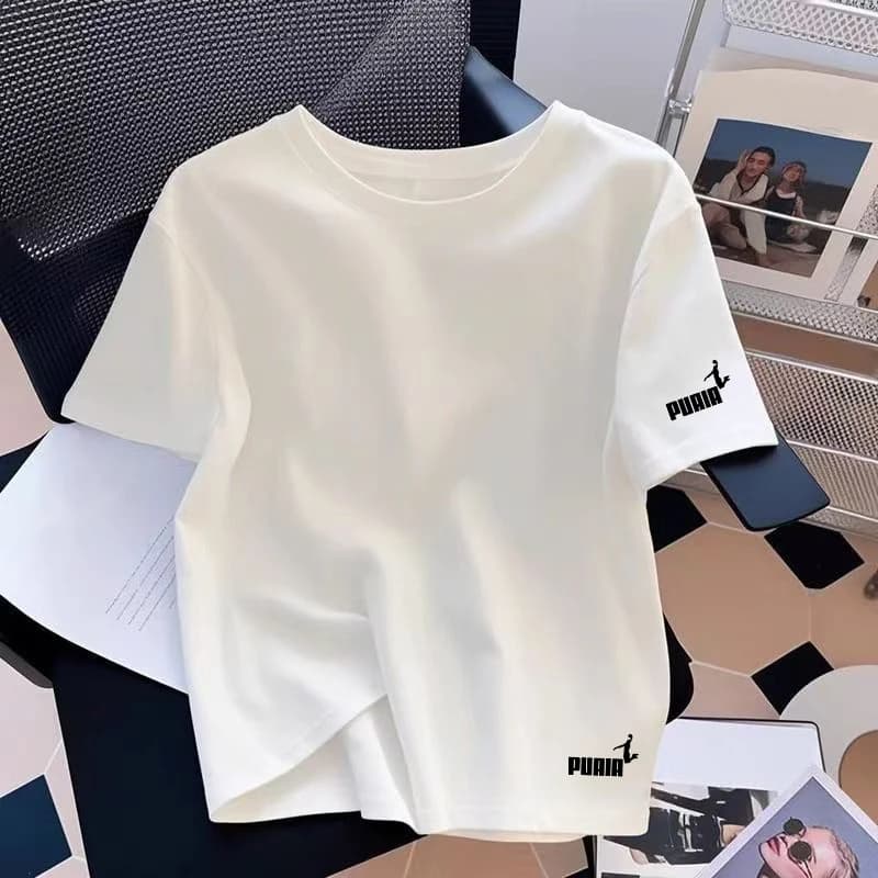 Versatile Womens T-shirts Cotton Casual O-Neck Short Sleeve Outdoor Sports Jogging Clothes 2026 Summer New Best Seller Tees Tops