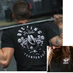 Thundernoise Breaking The Parallel Fitness Training Gym Leisure T-shirt Luxury Brand for Men and Women Top 2026 New Art