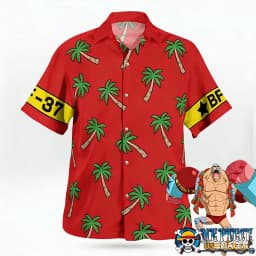 2026 Men T-shirt Top Tee Sports Luffy One Piece Franky Post Timeskip Hawaiian Shirt In Fish Man Island Arc Cosplay Gift Hot-Sell