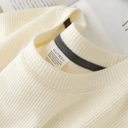 Men's Summer Waffle Round Neck Short Sleeve T-Shirt Comfortable Breathable Short-Sleeved Top for Casual Wear Oversized T Shirt