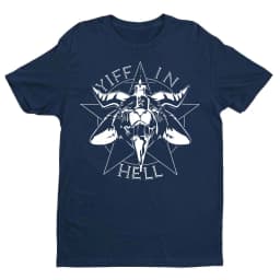 Yiff in Hell T-Shirt Wildness and Rebellion Furry Lover Shirt Subculture Gothic Style Fluffy Tshirt Men Women Unisex Fashion Tee