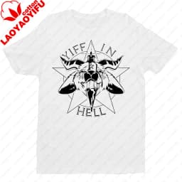 Yiff in Hell T-Shirt Wildness and Rebellion Furry Lover Shirt Subculture Gothic Style Fluffy Tshirt Men Women Unisex Fashion Tee