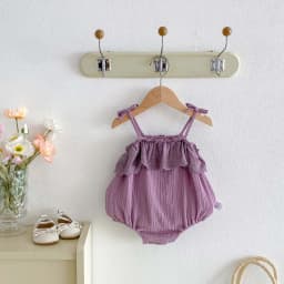Summer Baby Girl Lace Sling Bodice Baby Girl Hollow Ruffled Princess Sling Bodice