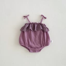 Summer Baby Girl Lace Sling Bodice Baby Girl Hollow Ruffled Princess Sling Bodice