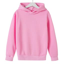 Children Clothing Solid Color Hoodie Boys Girls Tops Toddler 3-12 Year Sweatshirr Black White Ash Red Blue Spring Autumn Coat.