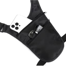 New Anti-Theft Travel Sport Waist Bag with Breathable Large Capacity Ultra-Thin Waterproof Concealed Belt Bag Chest Bag