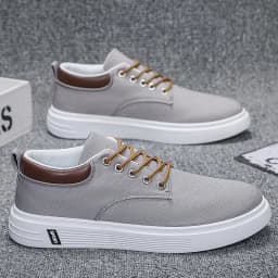 Breathable Men's Canvas Shoes Student Casual Sports Shoes Trendy Youth Board Shoes 2026 New