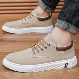 Breathable Men's Canvas Shoes Student Casual Sports Shoes Trendy Youth Board Shoes 2026 New