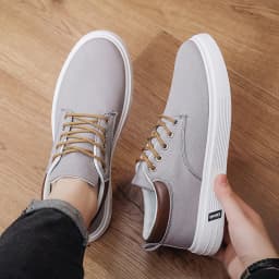 Breathable Men's Canvas Shoes Student Casual Sports Shoes Trendy Youth Board Shoes 2026 New