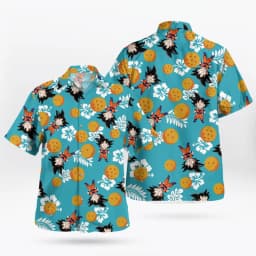 2026 Goku Dragon Ball Hawaiian Anime Shirt Summer Vibes Summer Sports Leisure Men's T-Shirt Children's Clothing Tee Y2k Woman