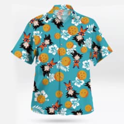 2026 Goku Dragon Ball Hawaiian Anime Shirt Summer Vibes Summer Sports Leisure Men's T-Shirt Children's Clothing Tee Y2k Woman