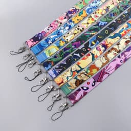Wholesale Mix 5/10/20Pcs/set Cute Anime Elf Monster Neck Strap For Phone Keys ID Card Holder Cool Accessories Gift For Friends