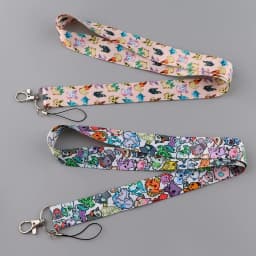 Wholesale Mix 5/10/20Pcs/set Cute Anime Elf Monster Neck Strap For Phone Keys ID Card Holder Cool Accessories Gift For Friends