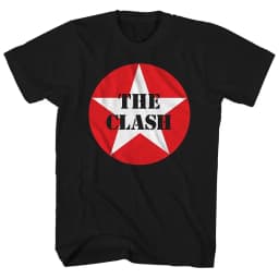 The Clash Collision Band London Calling, A Casual T-shirt Men's and Women's Luxury Band Brand, Featuring Dropped Guitarists