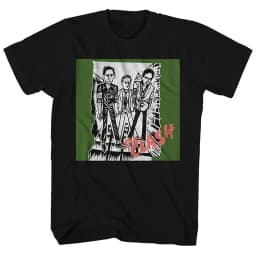 The Clash Collision Band London Calling, A Casual T-shirt Men's and Women's Luxury Band Brand, Featuring Dropped Guitarists