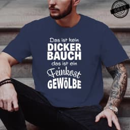 Men's Fashion T-shirt Summer Streetwear Round Neck Casual Camisetas T-shirt Das Ist Kein DICKER BAUCH Design T-Shirts Tee Tops