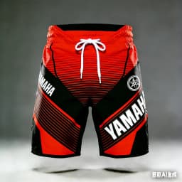 2026 Summer New Yamaha Red Stripe Fashion Sports Outdoor Fitness Shorts, Men Women Large Casual Motorcycle Riding Shorts