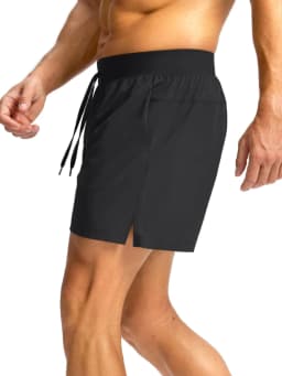 Men's Running Swimming Breathable Quick-Dry Pants Outdoor Basketball Running Trousers Comfortable Lightweight Sportswear