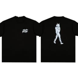 2026 New Men's Daft Punk summer T-shirt cotton women's casual wear solid color short sleeved unisex streetwear