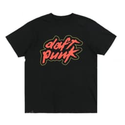 2026 New Men's Daft Punk summer T-shirt cotton women's casual wear solid color short sleeved unisex streetwear