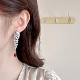 New Water Drop Earrings Micro-inlaid Zircon Leopard Head Earrings Long Tassel Three-dimensional Spotted Leopard Earrings