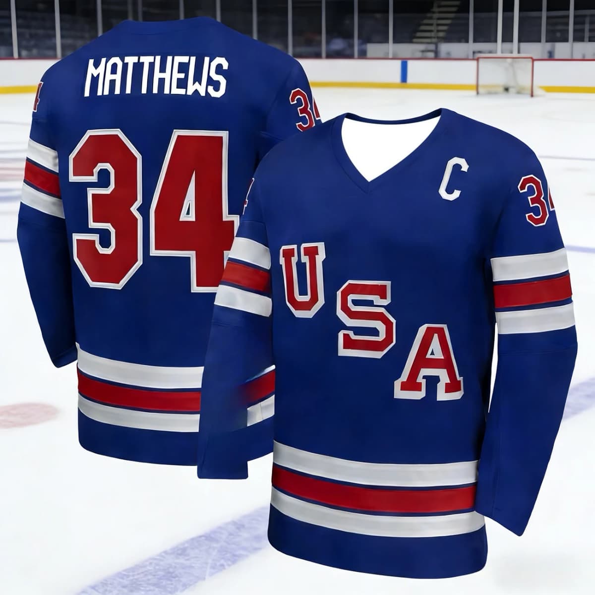 2026 Men's Best-Selling American Ice Hockey Training Jersey T-Shirt for Sports Quick-Dry 3D Print Long-Sleeved T-Shirt Kids