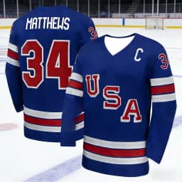 2026 Men's Best-Selling American Ice Hockey Training Jersey T-Shirt for Sports Quick-Dry 3D Print Long-Sleeved T-Shirt Kids