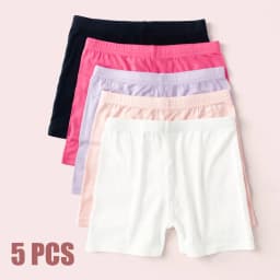 5 PCS tights Toddler Kids' Comfort Safety Shorts - Anti-Slip for Girls, Infants & Children, All-Season