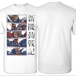 Men's GUNDAM WING SERIES T Shirt Giant Robot Cotton Clothes Crazy Short Sleeve O Neck Tees Plus Size T-Shirt