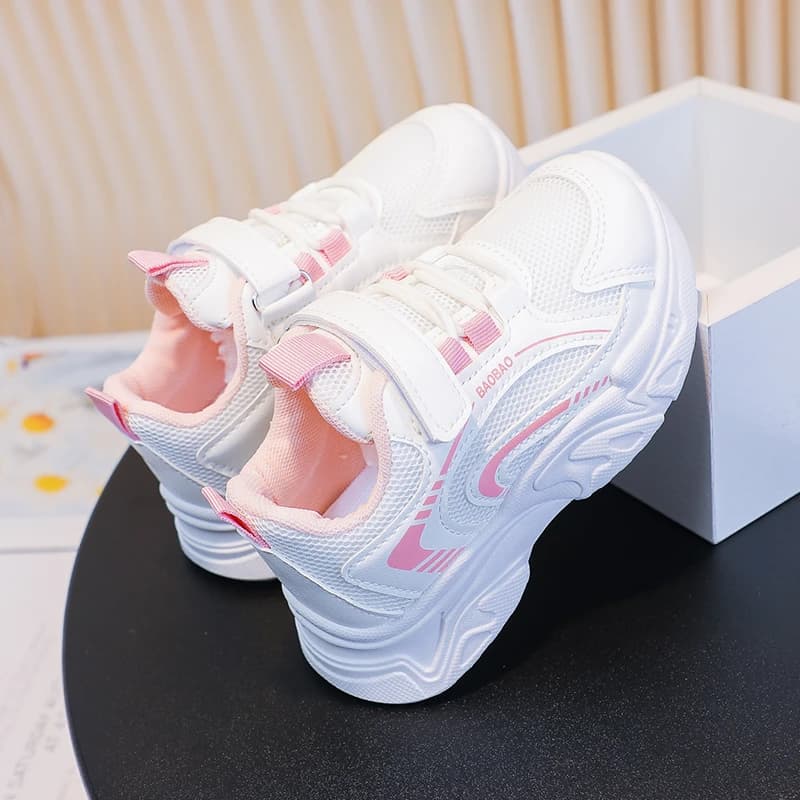 Lightweight Children's Sneakers Breathable Mesh for Boys School Casual Walking Shoes Non Slip Sport Kids Girl Running Shoe