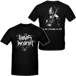 HOT Judas Iscariot  Band Mens Hip Hop Heavy Metal Tshirts Cotton Shirt Unisex Summer Short Sleeve Fashion Brand Tee Vintage Tops