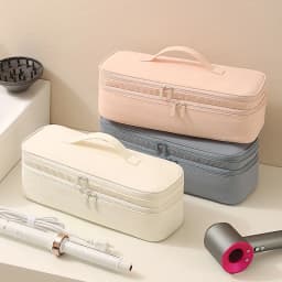 Large Capacity Carring Hair Dryer Storage Bag Dustproof Travel Case Multi-Pocket Organizer Pouch for Dyson Curling Hair Dryer