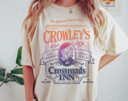 2026 Summer Retro Women's Supernatural  T-Shirt Unisex Cotton and Breathable Short Sleeve Oversized Loose Casual
