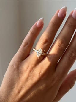 925 Sterling Silver Elegant Fashionable Marquise Zircon Ring for Women Anniversary Wedding Luxury High Quality Fine Jewelry
