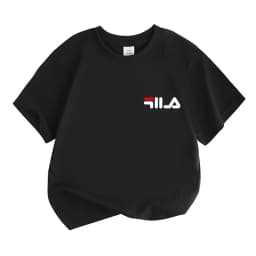 Summer Brand White T-shirt+Shorts Two-Piece Set Kids New Clothing Fashion Boy Girl 3-12 Yrs Sports Short-Sleeved Casual Set