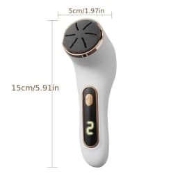 Rechargeable Electric Foot Polishing Machine, with Interchangeable Heads, Portable and Easy to Use,