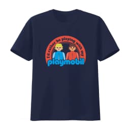 Playmobil Logo T Shirt Fashion Men's Clothing and Women's Clothing Versatile Breathable Slightly 2026 Summer New T Shirt