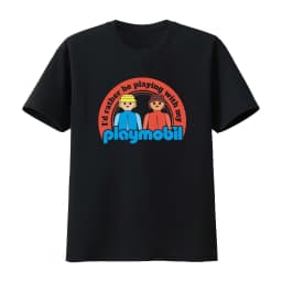 Playmobil Logo T Shirt Fashion Men's Clothing and Women's Clothing Versatile Breathable Slightly 2026 Summer New T Shirt
