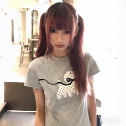 Karrram Japanese Y2k Polka Dot Puppy Print T-shirt 2000s Style Short Sleeve Grey T Shirt Vintage Harajuku Cutecore Tops American