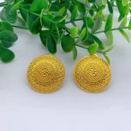 Round Pendant Dubai 24K Gold Plated Jewelry Set for Women Necklace Earrings Bracelet Ring African Bridal Wedding Party Gifts