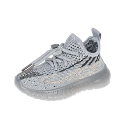 Kids Spring and Autumn Sneakers Soft Breathable Running Knitting Infant Teenage Mesh Sports Boy Girl Lightweight Coconut Shoes