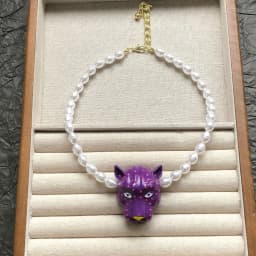 Elegant Enamel Leopard Pendant Necklace for Women Luxury High-End Queen Style Clavicle Chain Daily Party Accessory
