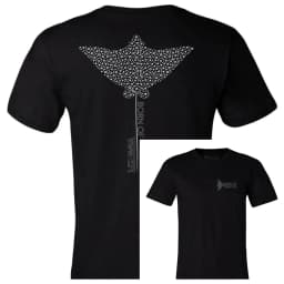 Eagle Ray Scuba Diving T-Shirt _ Freediving _ Spearfishing High-end Luxury Unisex Style Both of Men and Women