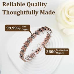 2 elegant copper magnetic bracelets, ring set, women's exclusive - slim butterfly design, suitable for daily jewelry gifts, dail